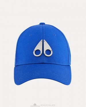 Cobalt Moose Knuckles FASHION LOGO ICON CAP Baseball caps | cS30-Sh49