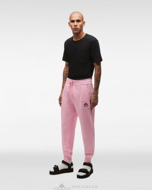 Fashion Pink Moose Knuckles BROOKLYN JOGGER Trousers | Ri97-Ho56