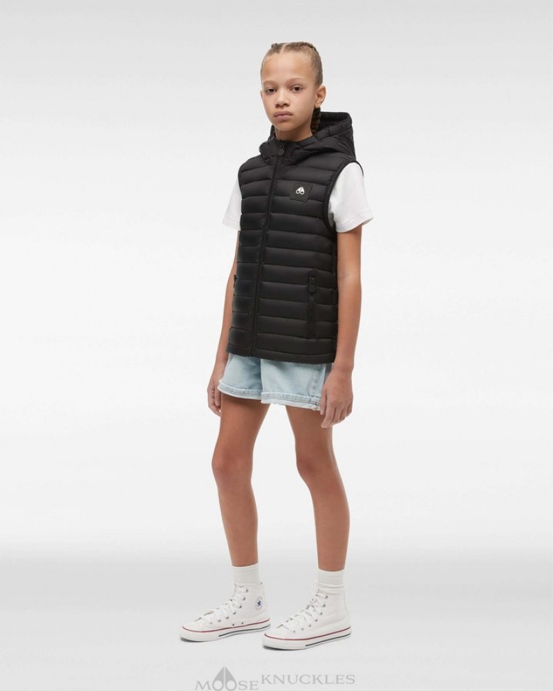 Black Moose Knuckles AIR DOWN VEST Vests | ul90-Vw83