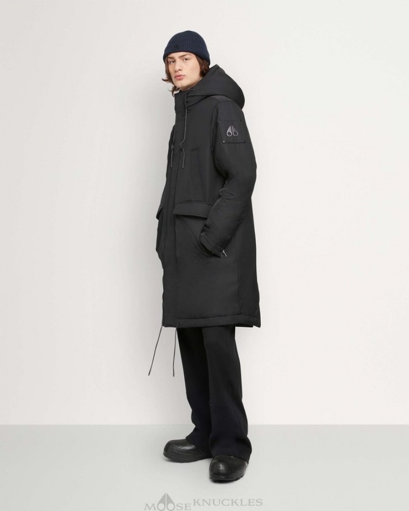 Black Moose Knuckles GARSON ANORAK Anoraks | mU46-IT49