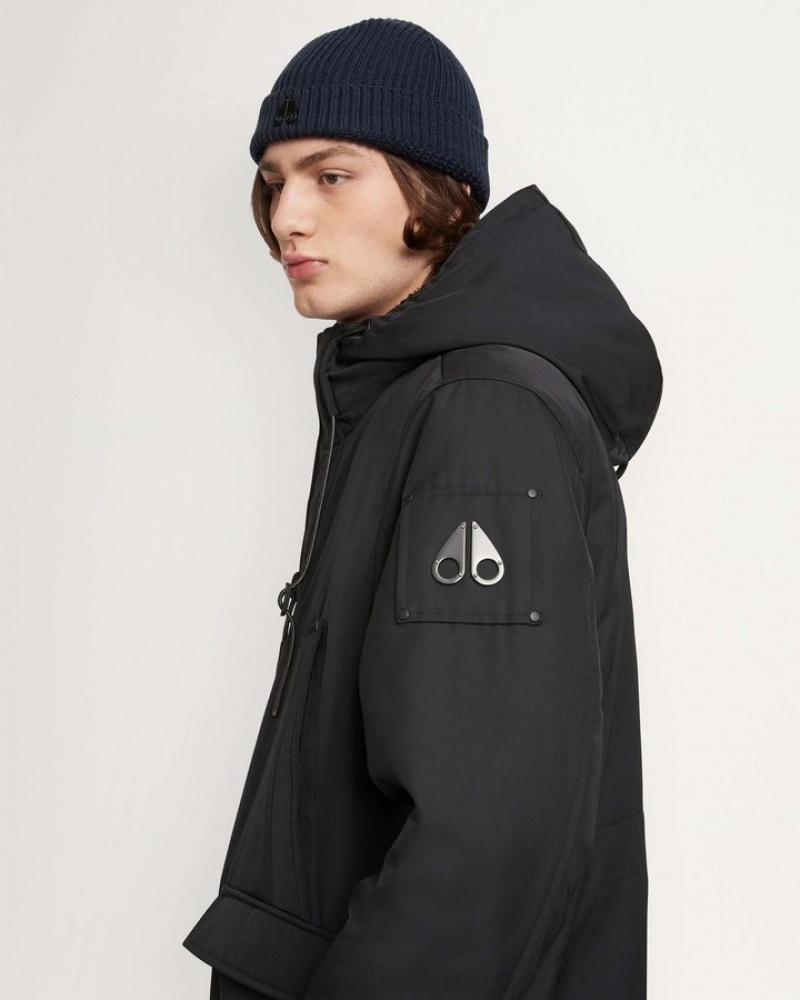 Black Moose Knuckles GARSON ANORAK Anoraks | mU46-IT49