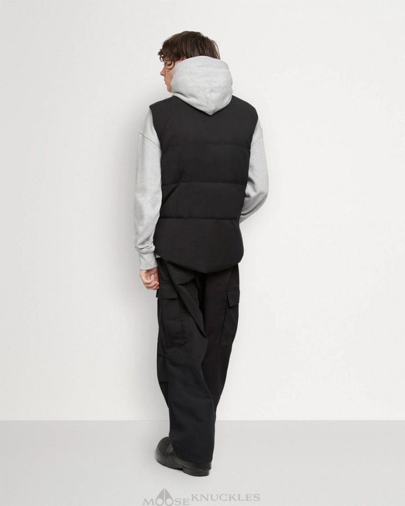 Black Moose Knuckles MONTREAL VEST Vests | ei12-fz22