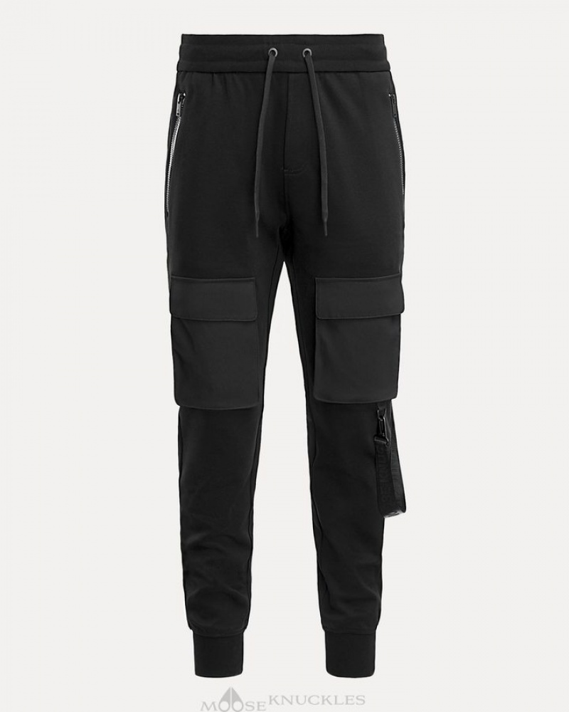 Black Moose Knuckles PERIDO CARGO JOGGER Trousers | Oq17-PW60