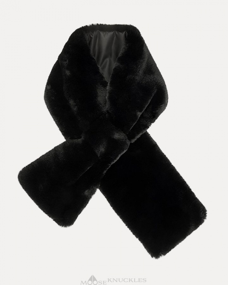 Black Moose Knuckles SACKETT SCARF Scarves | Yo15-XE45