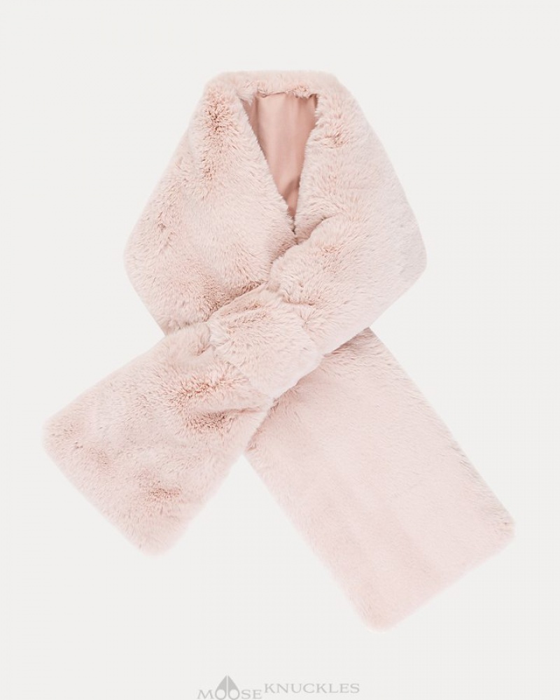 Dusty Rose Moose Knuckles SACKETT SCARF Scarves | wE91-FC26