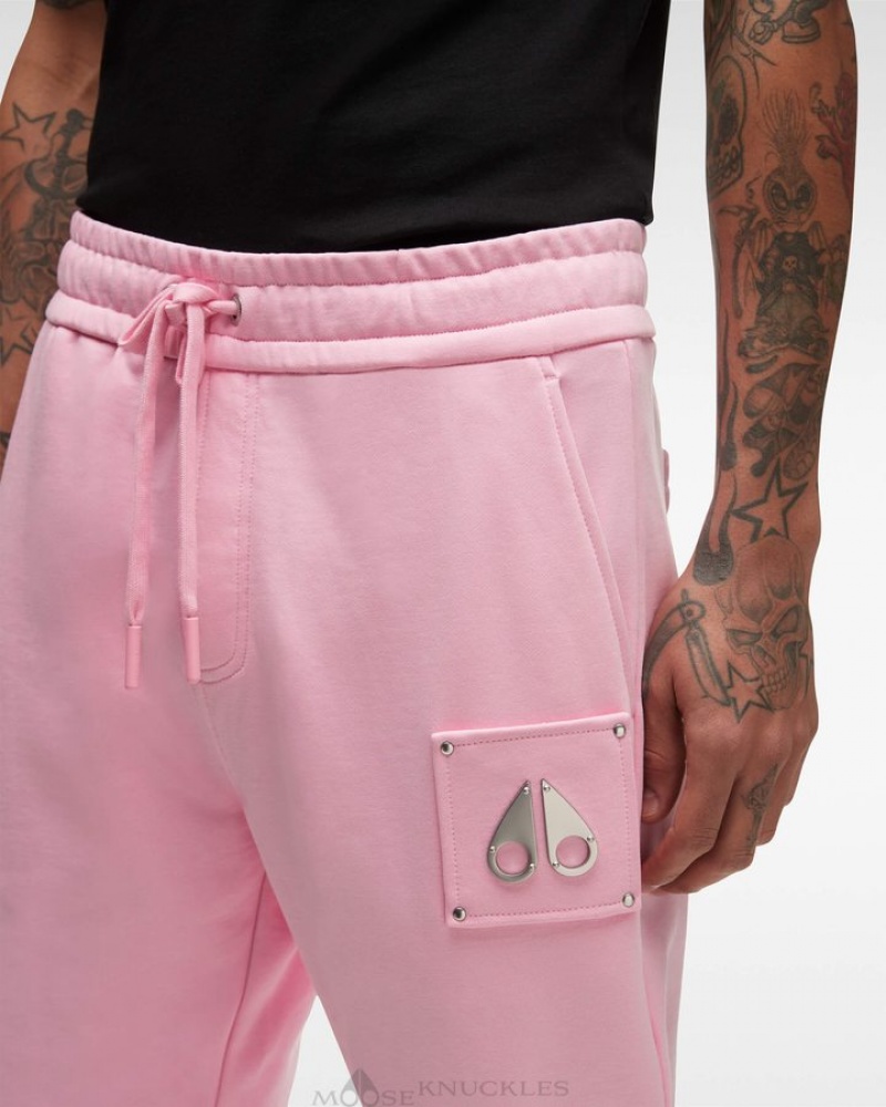 Fashion Pink Moose Knuckles BROOKLYN JOGGER Trousers | Ri97-Ho56