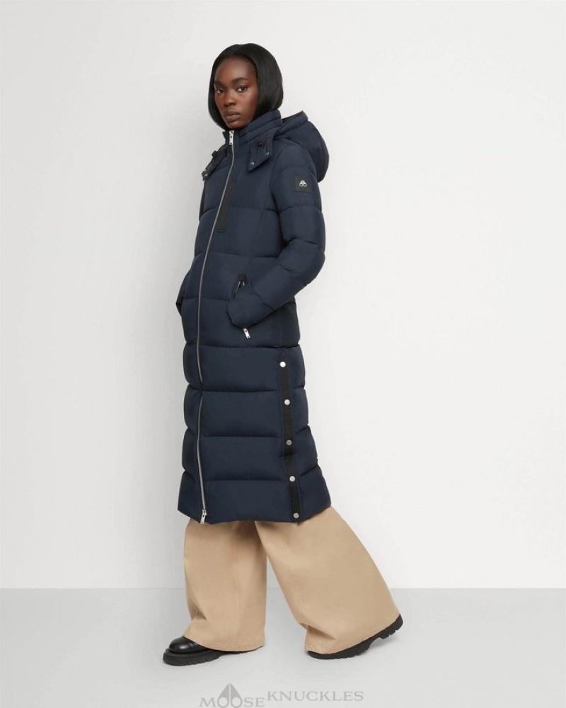 Navy Moose Knuckles JOCADA PARKA Parkas | sC05-vX58