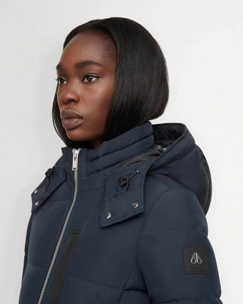 Navy Moose Knuckles JOCADA PARKA Parkas | sC05-vX58