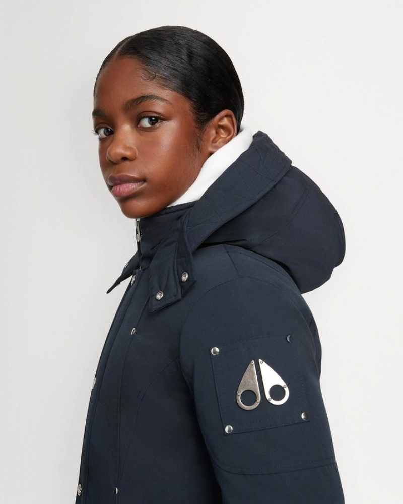 Navy Moose Knuckles UNISEX ORIGINAL PARKA Parkas | nQ23-LA99