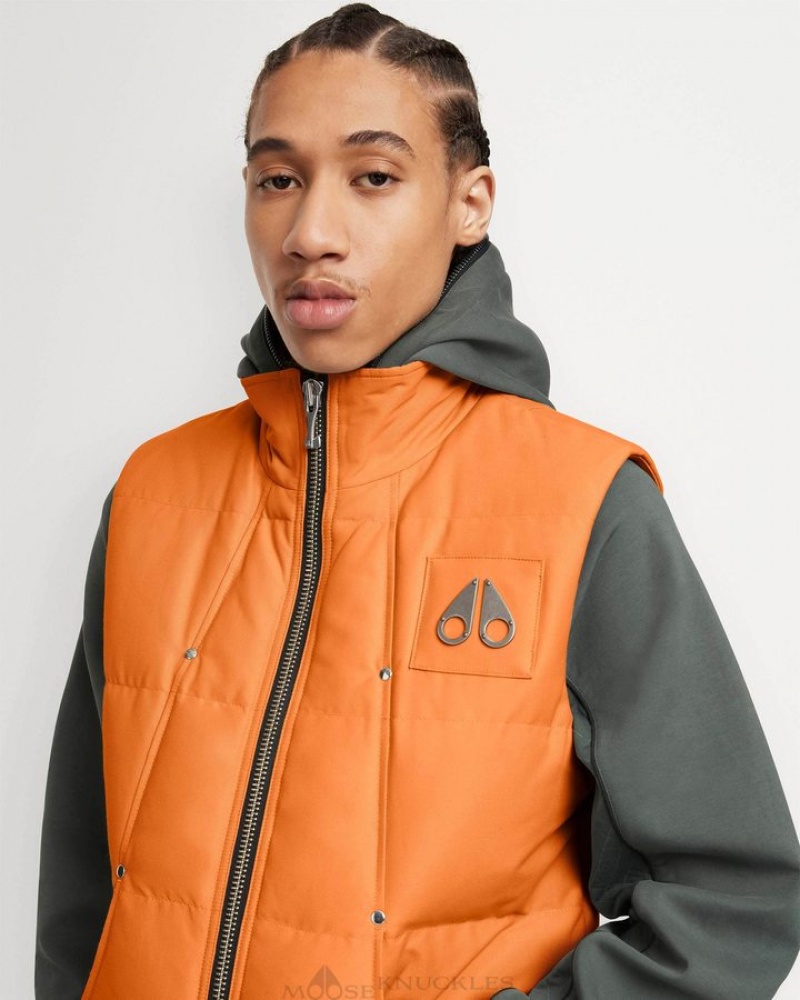 Orange Peel Moose Knuckles ORIGINAL VEST Vests | HN07-hY04