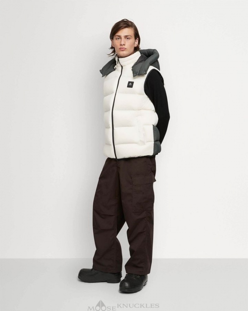 Plaster / Forest Hill Moose Knuckles SYCAMORE VEST Vests | RG79-oT74